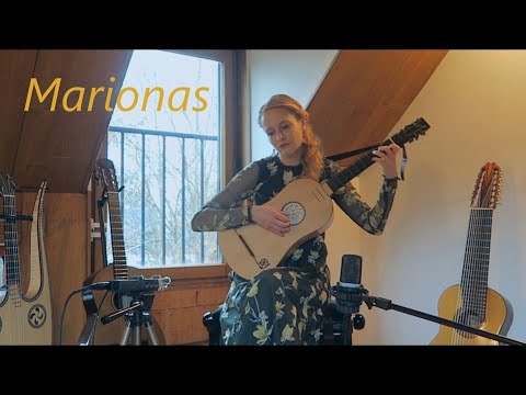 Ieva Baltmiskyte plays Marionas by Francisco Guerau on baroque guitar