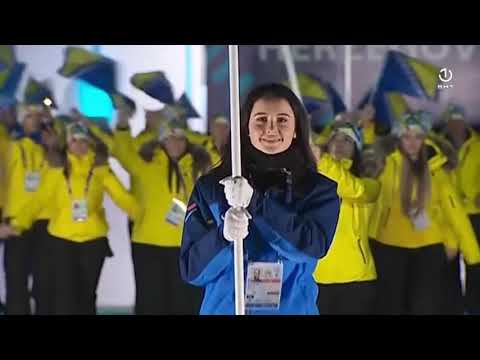OK BiH | Bh. delegacija u defileu na ceremoniji otvaranja "EYOF 2019 Sarajevo & Istočno Sarajevo"
