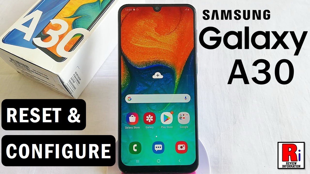 How To Reset & Configure Samsung Galaxy A30