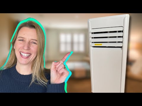 COWSAR 8000 BTU Portable Air Conditioners, Cool up to 350 Sq.Ft, 3-in-1 Portable AC with 4 Modes Room Air Conditioner with Remote/LED Display/24Hrs Timer/360° Wheels, Ideal for Home/Office video review thumbnail