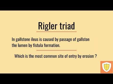 Rigler triad