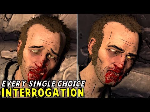 Clementine and AJ Interrogating Abel -Every Single Choice- Walking Dead Final Season Ep3