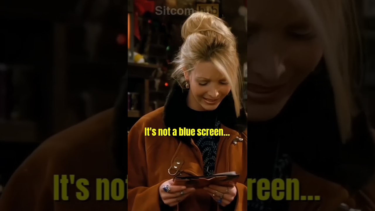 F R I E N D S    Joey  Oh, But When Phoebe Has A Problem Everyone's All Ears #shorts #friends #funny