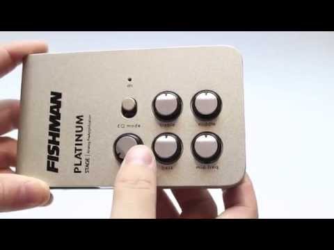 Распаковка и демонстрация предусилителя Fishman Platinum Stage EQ