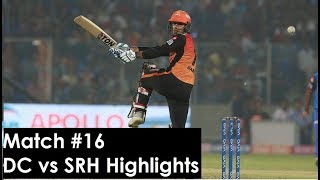 DC vs SRH Highlights: Sunrisers Hyderabad beat Delhi Capital by 5 wickets | IPL 2019