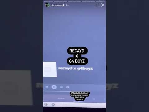 Recayd Mob x G4Boyz (New Snippet)