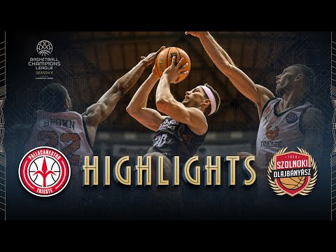 Pallacanestro Trieste v NHSZ-Szolnoki Olajbanyasz | Play-Ins Highlights | #BasketballCL 2025-26