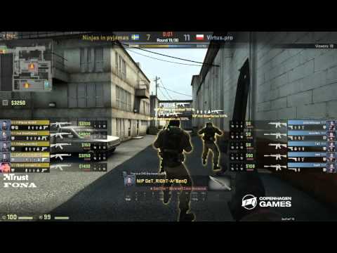 NiP vs Virtus.Pro on de_train @ Copenhagen Games 2014 Grand Finals (CS:GO NiP vs VP) Game 1
