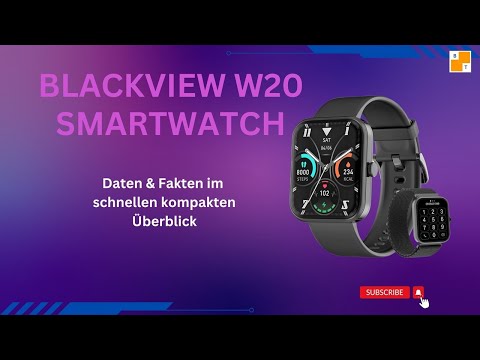 Blackview W 20 Smartwatch Daten Erfahrungen Test