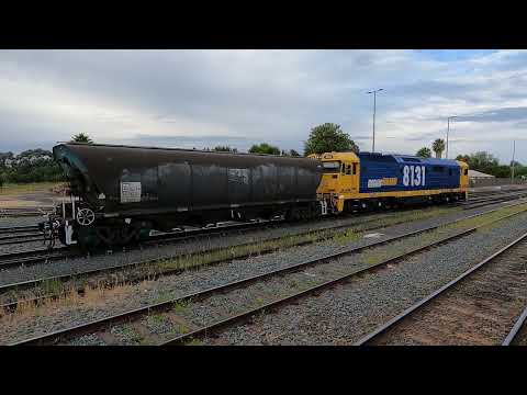 8131 shunt Parkes NSW.  Thu 29th Dec 2022