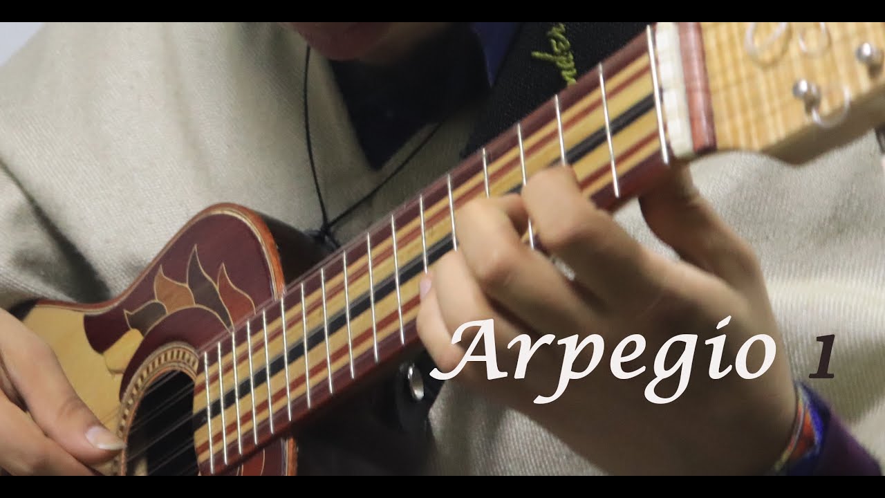 TECHNICAL EXERCISES FOR THE CHARANGO - ARPEGGIO 1