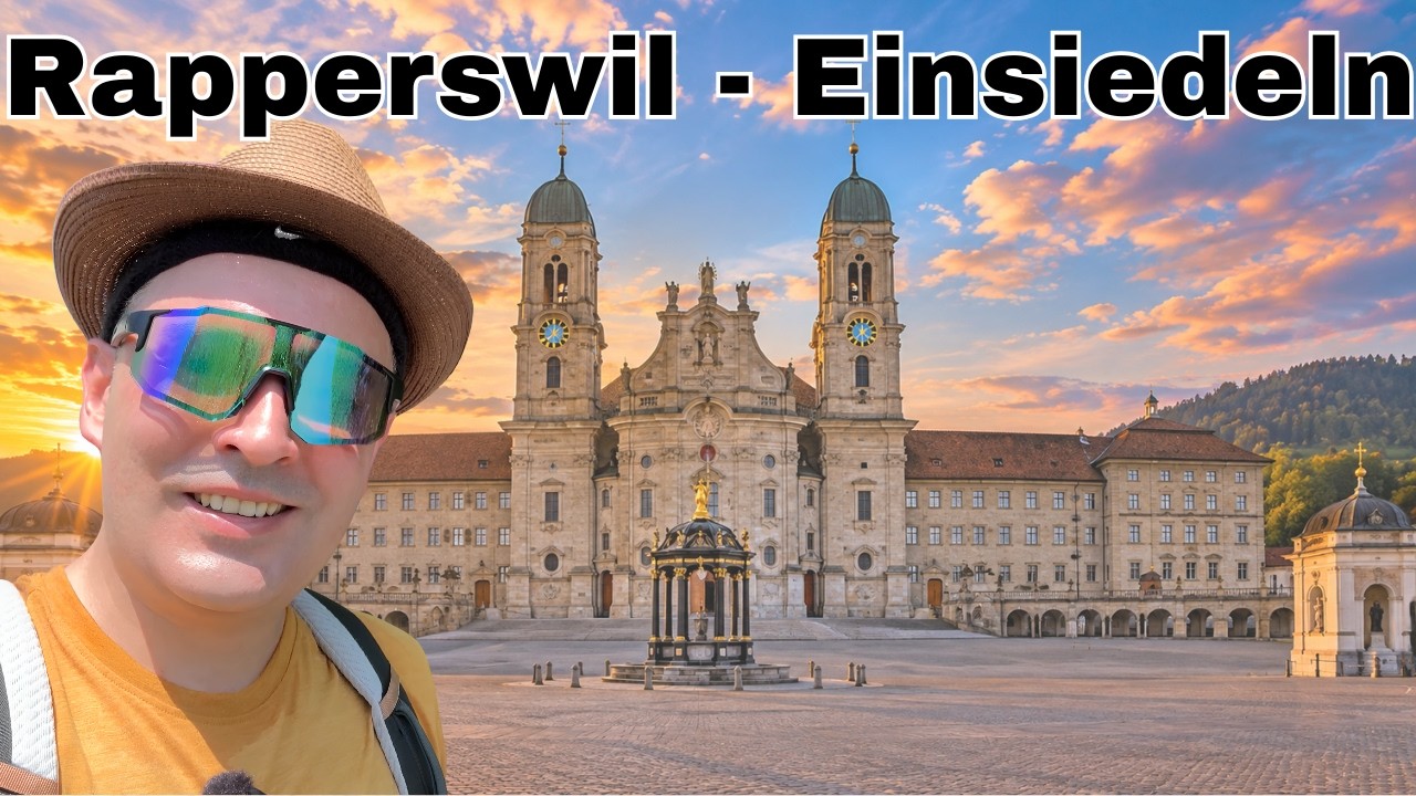 Da Rapperswil ad Einsiedeln. il mio primo trekking - 17 km