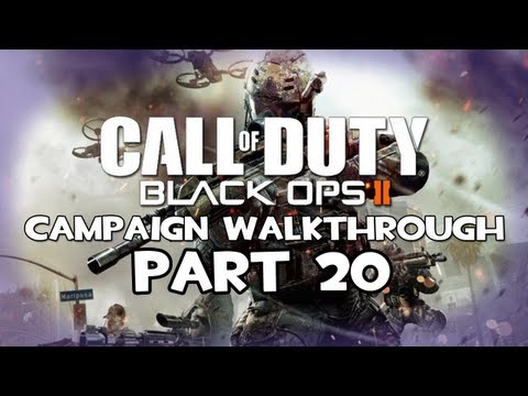 Black Ops 2 Campaign Walkthrough - Part 20: Cordis Die (Gameplay)