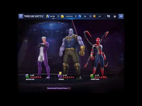 Thanos is the strongest in Timeline Battle