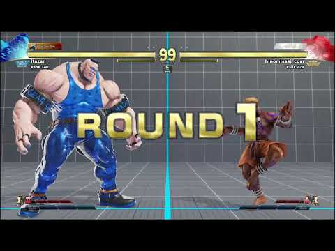 SFV Itazan(ABIGAIL) VS YHCMochi(DHALSIM)