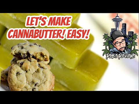 Making the simplest strongest canna butter