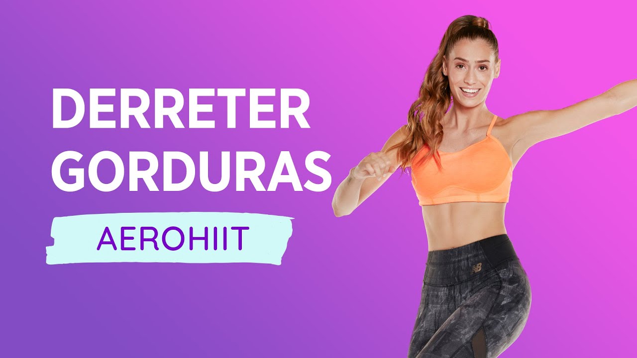 Aula de Ginástica - Derreta Gorduras com 20 min de AeroHIIT