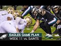 Examining the Saints Matchup: Episode 11 | Eagles Game Plan (Week 11, 2021)