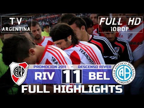 RELEGATION | River Plate - Belgrano (1-1) |FULL HD| FULL HIGHLIGHTS & GOALS 