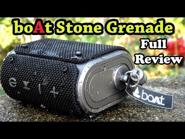 boAt Stone Grenade Bluetooth Speaker Review| Sound Test| Worth at RS-1399?
