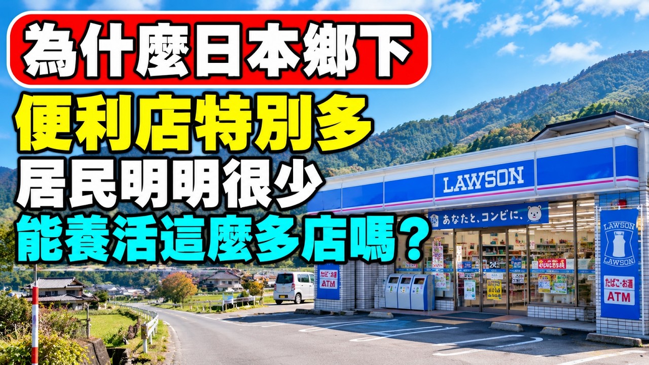 日本乡下便利店，村民不到两百人，为什么还活得下去？