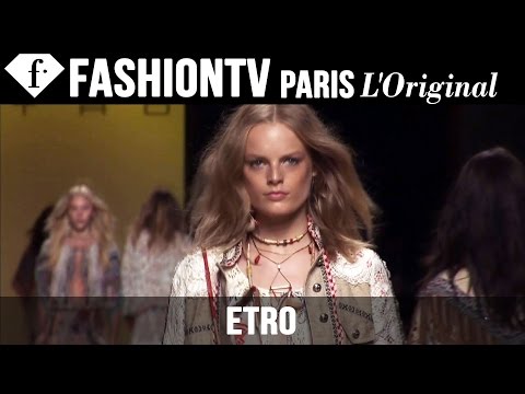Etro Spring/Summer 2015 Runway Show | Milan Fashion Week MFW | FashionTV