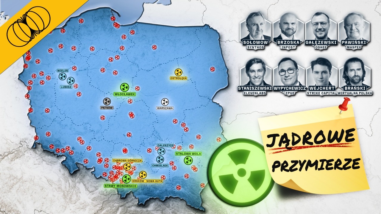 Polski Pakt Atomowy. Miliarderzy stawiają na SMR-y.