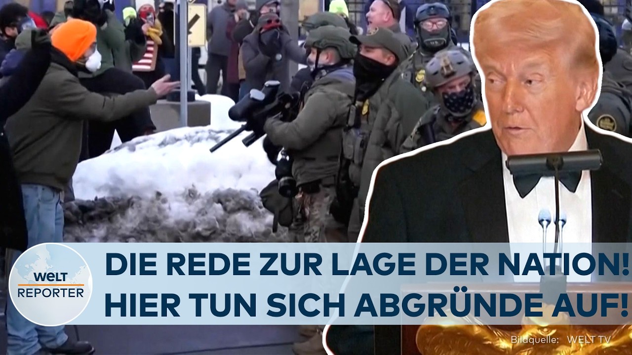 USA: Rede zur Lage der Nation | Präsident unter Druck! Donald Trump inszeniert sich – vergeblich!