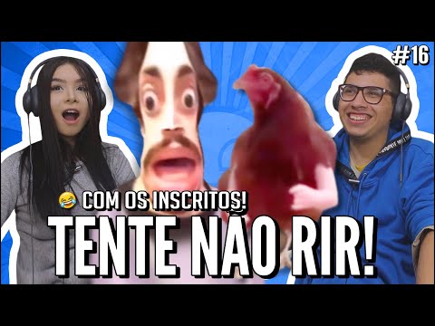 JOVENS REAGEM A DESAFIO TENTE NÃO RIR DOS INSCRITOS 16 - SE RIR LEVA CHOQUE