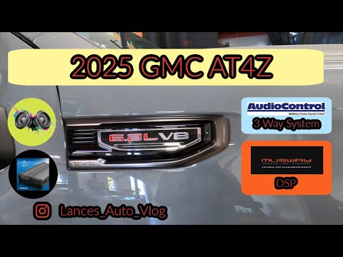 Another Beautiful 2025 GMC Truck Gets A Audio Control System Upgrade!