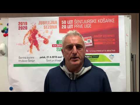 Izjava pred tekmo Terme Olimia Podčetrtek : Šentjur