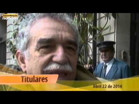 Titulares de Teleantioquia Noticias AM - Martes 22 de abril de 2014