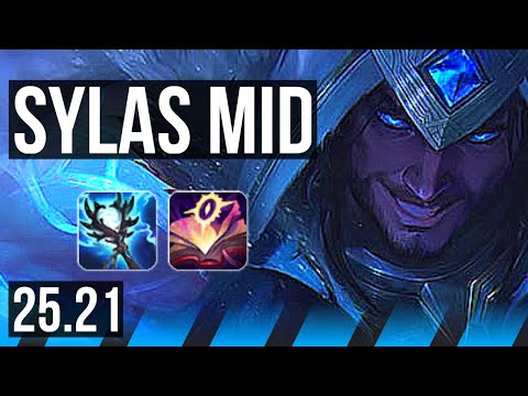 SYLAS vs SYNDRA (MID) | Legendary | EUW Master | 25.21