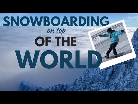 SNOWBOARD IN GERMAN IS SNOWBOARD | CHASE AND MELIA VLOG