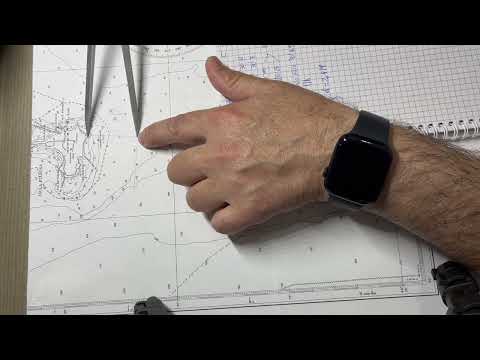Patente Nautica ep. 55 - Carteggio Oltre Mappa 5D - Carburante (Esercizio 55 - 5.3.2-3)