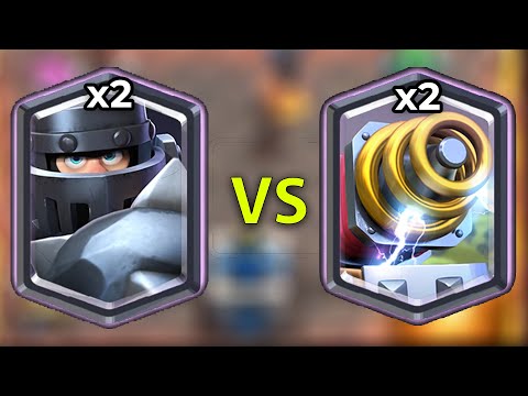CAN 2 SPARKY DEFEAT 2 MEGA KNIGHTS? or vice versa