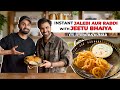 Instant Jalebi And Rabdi With JEETU BHAIYA Chef Sanjyot Keer X Jitendra Kumar