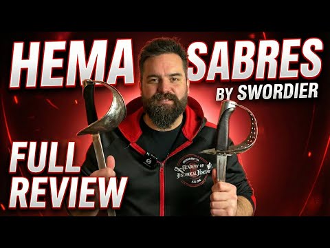 Swordier HEMA Training SABRE Full Review (1005 & 1009)