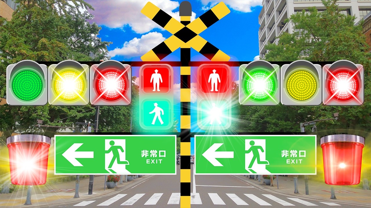 【踏切アニメLIVE】 #274 今日はどんなカンカン踏切ハプニング？｜毎日更新中！