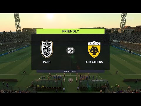 PAOK vs AEK Athens | Super League Championship group 21/22 | 1st May 2022 | HD Gameplay FIFA 22