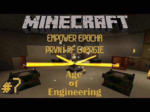 Empower a RF energie|MINECRAFT|Age of Engineering|LP Ep. 7|CZ SK