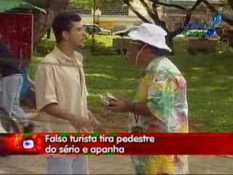 Pegadinha do João Kleber - Falso Turista (Marquinhos)