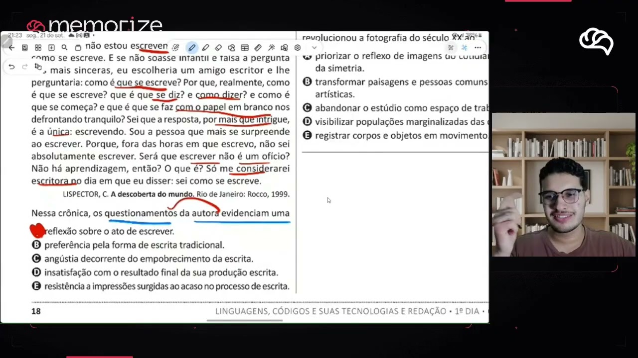 Resolução em Vídeo — Questão 41 ENEM 2025 Belém