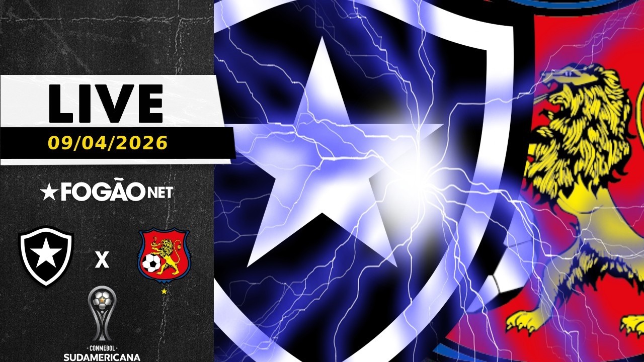 LIVE | Pré-jogo de Botafogo x Caracas pela fase de grupos da Copa Sul-Americana