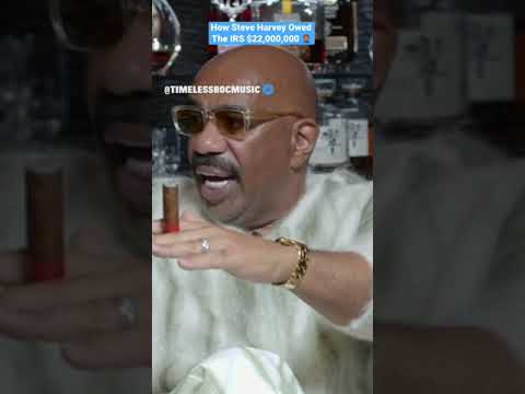 How Steve Harvey Owed The IRS $22,000,000 🤦🏽‍♂️ #taxes #finance #business #accountant #robbery