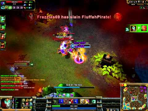 Super speed Shaco picks up two kills for the team