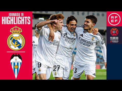 Resumen #PrimeraFederación | Real Madrid Castilla 2-0 CD Alcoyano | Jornada 19 | Temporada 2024/25