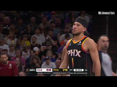 Devin Booker 40 pts 1 reb 8 ast vs Cleveland Cavaliers | 2024-04-03