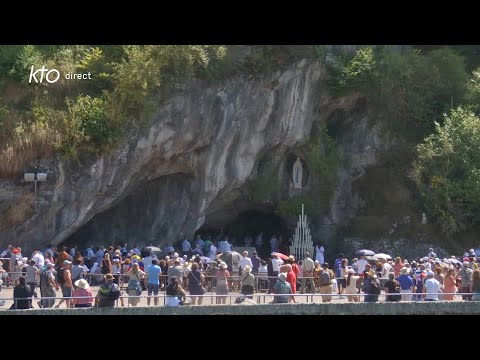 Chapelet du 5 août 2025 à Lourdes