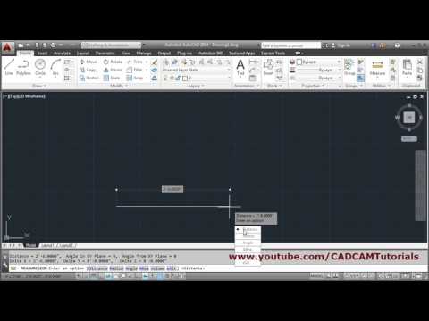 AutoCAD Tutorial Circle Command 3 Point 2 Point Tan Tan Radius Tangent Circles